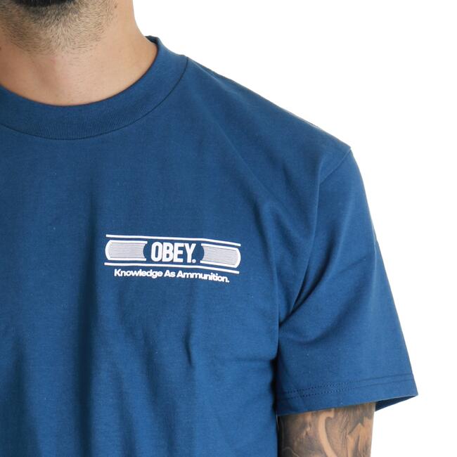 T-SHIRT KNOWLEDGE OBEY - Mad Fashion | img vers.650x/